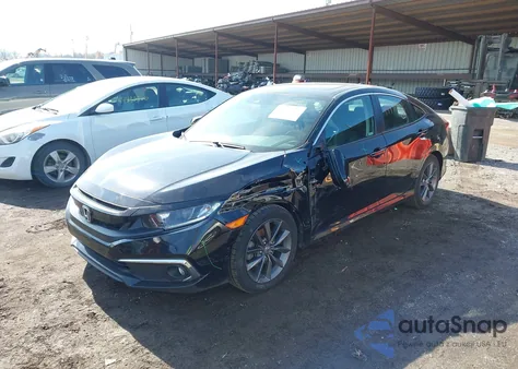 2020 Honda Civic Ex-L z USA, uszkodzony, nr VIN 19XFC1F70LE008073
